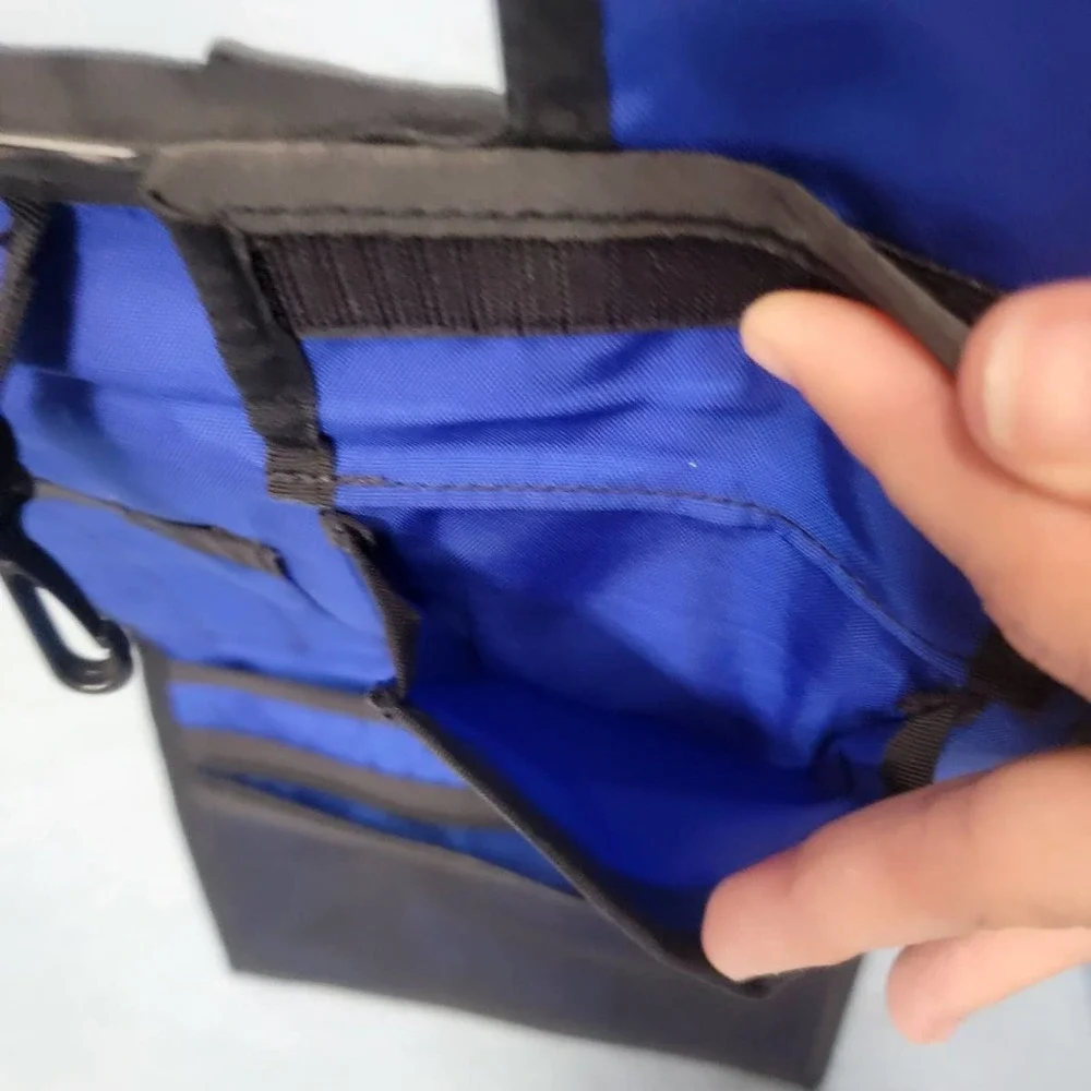 LL BEAN Organizer Travel Toiletry Bag Black‎ 9x7 when Closed